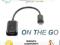 Adapter Kabel Micro USB OTG Tablet Smartfon