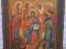 IKONA JEZUS TRONUJĄCY PEŁNY XIX WIEK ROSJA ORYG.