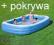 BASEN dmuchany rodzinny 305x183 cm + pokrywa 54009