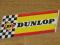 DUNLOP OPONY  Oryg. naklejka