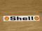 SHELL Oryg. naklejka 11 cm x 3,5 cm