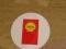 SHELL  Oryg. naklejka z dawnych lat