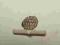mała srebrna moneta (łezka)