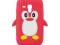 Futerał silikonowy 3D Galaxy S3 mini Pingwin W-wa