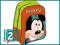 Torba - Plecak - Myszka Miki - Disney - 34/43/19