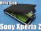 Etui Kabura Pokrowiec Slim Sony Xperia Z +fol+rys