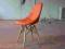 WŁOSKIE KRZESŁO EPC DSW EKOSKÓRA POMARAŃCZ W-WA