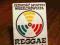 Przypinka pins REGGAE Alma Art Kraków 1985