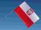 POGOTOWIE FLAGOWE - Flaga polska z herbem - 70x112