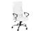 Rosenheim Krzesło Obrotowe Białe Skóra Ekologiczna