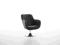 Cup Fotel Obrotowy Czarny Skóra Ekologiczna