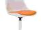 Tenzo Viva Krzesło Biało Pomarańczowe