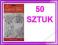 50 SZTUK AGRAFKI NA BLISTRZE RÓŻNE ROZMIARY A54