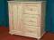 KOMODA SOSNOWA  3 SZUFLADY+SZAFKA 80cm / 80cm