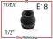 Nasadka udarowa TORX E18 E 18 KingTony 1/2