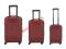Zestaw walizek podróżnych Malezia Czerwony