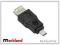 Adapter gniazdo USB - wtyk mini USB  (75-843#)