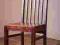 KRZESŁO DREWNIANE WALNUT PALISANDER MANDALLIN