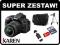 Aparat Nikon D5200 + obiektyw 18-105VR + Zestaw