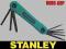 STANLEY zestaw klucze TORX składane 8szt. 69-263