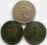 Francja - 3 x 1 franc - 1898, 1902, 1960