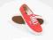 NOWE TRAMPKI VANS AUTHENTIC SLIM 8DU r 35 czerwone