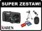 Aparat Panasonic DMC-TZ40 czarny + zestaw od Karen