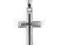 Srebrna zawieszka KRZYŻYK KRZYŻ