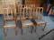 A-C  ZDOBIONY  KOMPLET  6  KRZESEŁ  LUDWIKOWSKICH