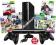XBOX 360 SLIM 320GB+KINECT+2xPAD+20 GIER PL W-WA!