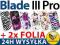 ZTE Blade 3 III PRO | Floral Case ETUI + 2x FOLIA