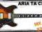 Aria TA CLASSIC gitara elektryczna hollow body KRK
