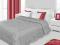 Narzuta narzuty gładkie 170X210 EUROFIRANY szara
