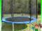 Trampolina ogrodowa 10FT - 304cm siatka+drabinka