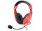 Słuchawki z mikrofonem TRACER EXPLODE RED
