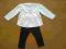 Komplecik Bluzeczka NEXT + legginsy H&amp;M