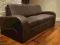 Kanapa Rozkładana 100% Skóra Naturalna Sofa Brąz
