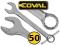COVAL KLUCZ PŁASKO-OCZKOWY 50MM RWPN-50 GW. 10 LAT