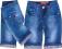 NKów najmodniejsze spodnie jeans wywijane 146-152