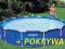2w1 BASEN OGRODOWY INTEX 366x76 STELAŻ POKRYWA