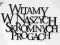 Wieszak Dekoracja Witamy w naszych Home Design New