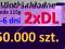 Ulotki składane 2xDL nakład 50000 szt., kreda 115g
