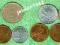 zestw 5 szt. monet  ( Jugosławia, Węgry, Słowacja)