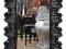 Efektowne LUSTRO W CZARNEJ RAMIE 122x82cm (077419)