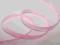 Tasiemka wstążka rypsowa 2 m różowa szer 6mm