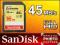 16GB SANDISK SD SDHC EXTREME HD 45MB/S CLASS 10 FV