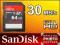 64GB SANDISK SD SDXC ULTRA HD 30MB/S CLASS 10 FV