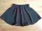 spódniczka z pół koła, kolor czarny, rozm.122