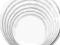 TALERZ PŁYTKI PORCELANOWY Z RANTEM 230 mm TALERZ PŁYTKI PORCELANOWY Z RANTEM 230 mm