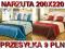 NARZUTY NARZUTA NA ŁÓŻKO 200X220cm HIT